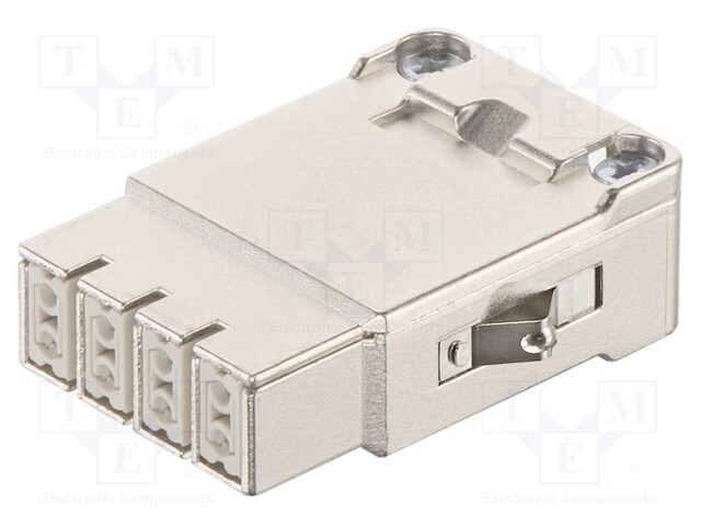 Han Gigabit insert female, (shield-GND)