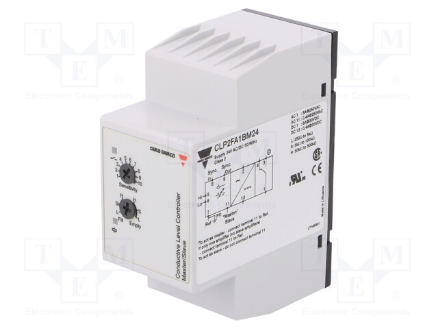 Module: level monitoring relay; conductive fluid level; 24VAC