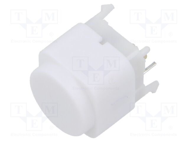 Switch: keypad; SPST; 0.03A/28VDC; LED; yellow; THT; Leads: for PCB