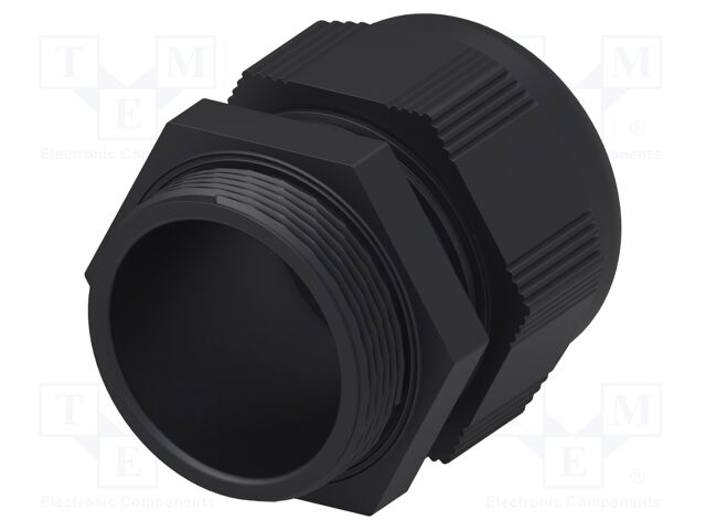 Cable gland; without nut; M40; 1.5; IP68; Mat: polyamide; black