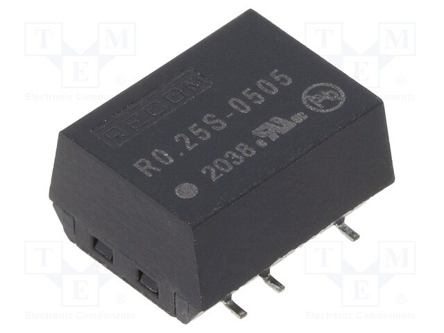 Converter: DC/DC; 0.25W; Uin: 4.5÷5.5V; Uout: 5VDC; Iout: 50mA; SMD