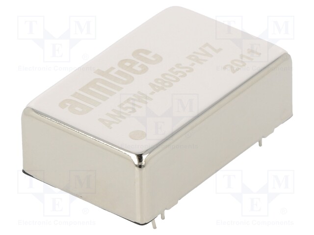 Converter: DC/DC; 5W; Uin: 18÷72V; 5VDC; Iout: 1A; DIP24; 12g