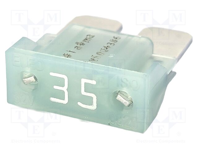 Fuse: fuse; 35A; 32VDC; automotive; 16.2mm; 16.2x6.5x18.5mm