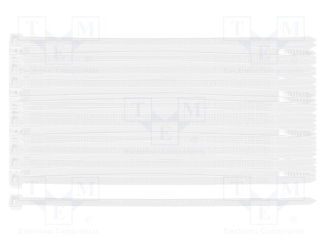 Cable tie; L: 150mm; W: 4.8mm; natural; 100pcs; EXTREME
