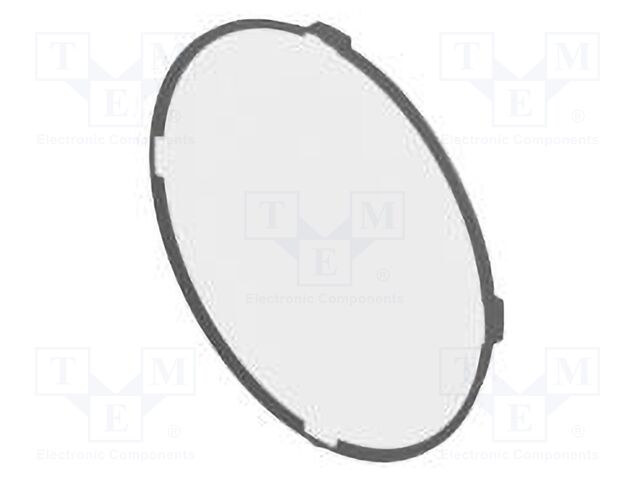 Switch Accessory, Marking Plate, EAO 04 Series Pushbutton Switches