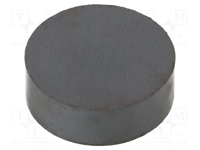Magnet: permanent; hard ferrite; 16N; Ø: 30.2mm; H: 10.3mm
