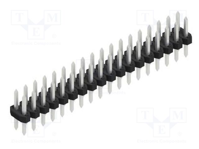 Connector: pin strips; pin header; male; PIN: 36; 2mm; THT; 2x18