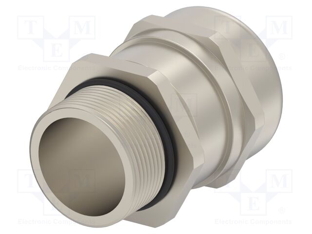 Cable gland; without nut,with long thread; M32; IP68; Mat: brass