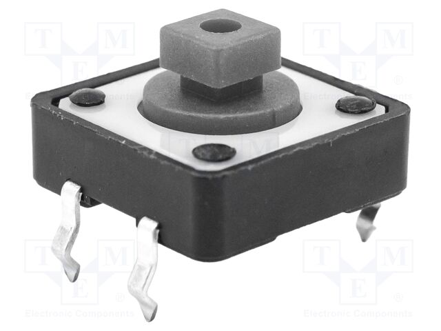 Microswitch TACT; SPST-NO; Pos: 2; 0.05A/12VDC; THT; 1.57N; 7.3mm