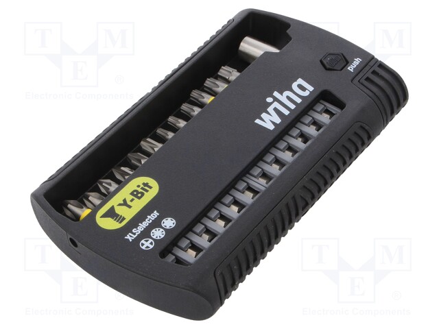 Screwdriver bits; Pcs: 13; Package: plastic case; 50mm