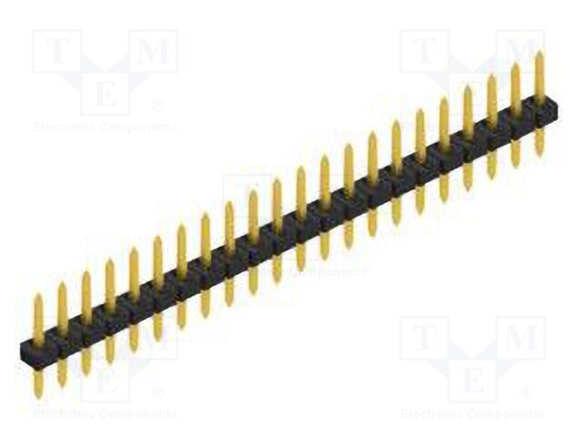 Connector: pin strips; pin header; male; PIN: 22; 2mm; THT; 1x22