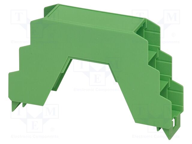 Upper housing; green; ME 22,5; X: 22.6mm; Y: 102mm; Z: 60.15mm