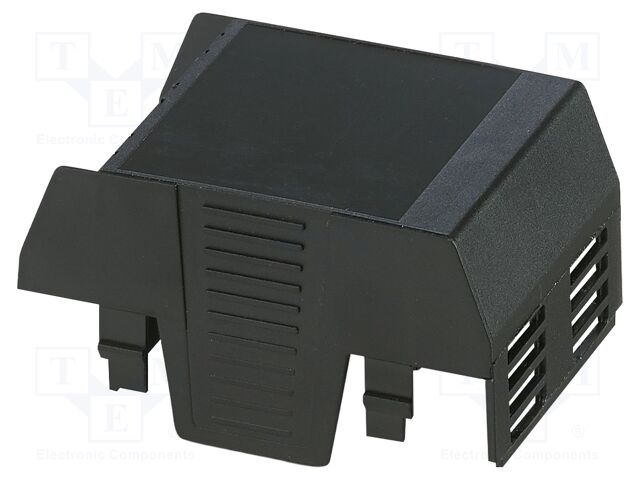 Upper housing; black; EH 52,5 F; X: 52.6mm; Y: 74.65mm; Z: 36.95mm