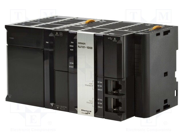 Module: CPU unit; Series: NJ; Interface: USB; 3MB