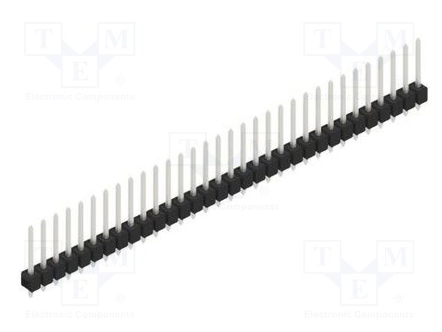 Connector: pin strips; pin header; male; PIN: 32; 2.54mm; THT; 1x32