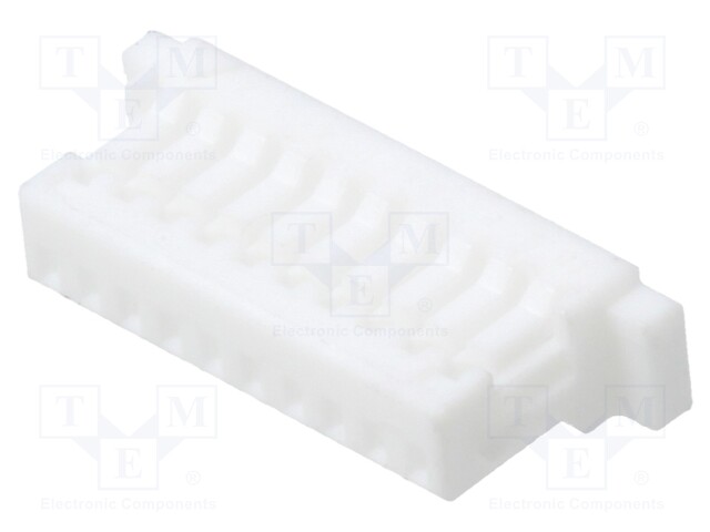 Connector Housing, SH Series, Receptacle, 10 Ways, 1 mm, SSH-003T-P0.2-H Contacts