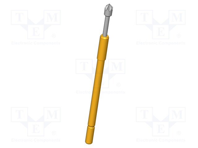Test needle; Operational spring compression: 4mm; 5A; Ø: 1.75mm
