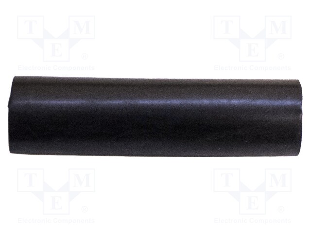 Insulator; black; Mat: PVC; Application: BU-46; 43mm; 2pcs.