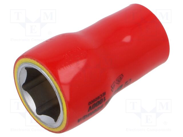 Wrench; insulated,hex socket,socket spanner; HEX 20mm; 1/2"