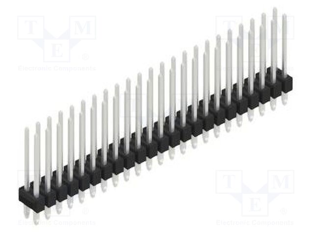 Connector: pin strips; pin header; male; PIN: 46; 2.54mm; THT; 2x23