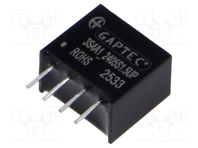 Converter: DC/DC; 3W
