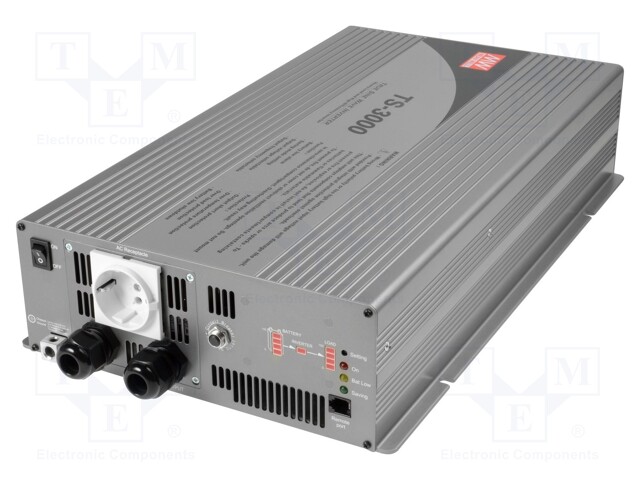 Converter: dc/ac; 3000W; Uout: 230VAC; 42÷60VDC; 467x283.5x100mm