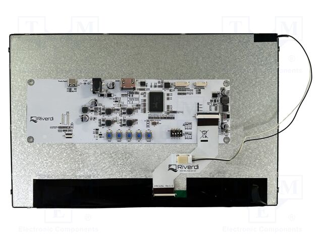 Display: TFT; 12.1"; 1280x800; Illumin: LED; RGB; Interface: HDMI