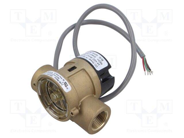 Module: signaller; Control.param: fluid flow; 20÷112,5l/min; 0.6m