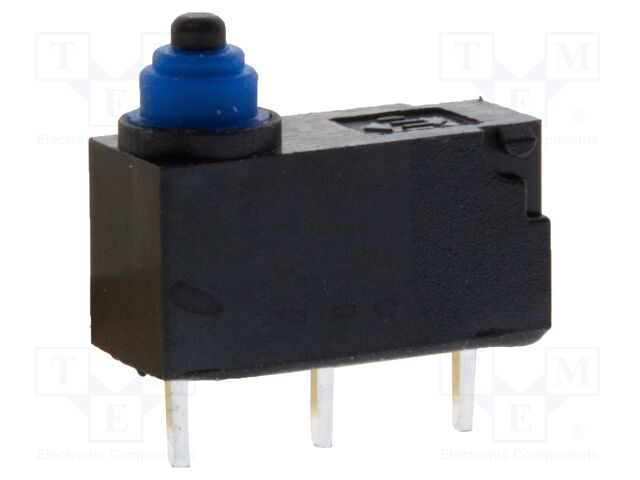 MICROSWITCH, PLUNGER, SPDT, 1A, 24VDC