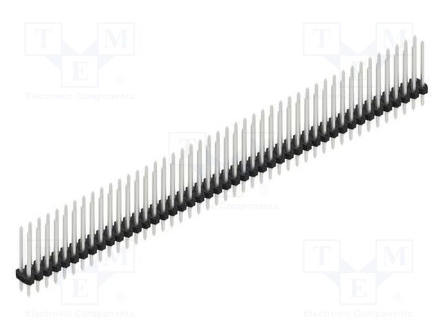 Connector: pin strips; pin header; male; PIN: 90; 2mm; THT; 2x45