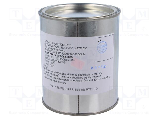 Humidity indicator; ESD; 125pcs.