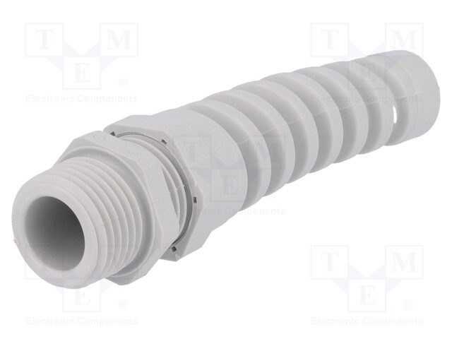 Cable gland; with strain relief; NPT1/2"; IP68; Mat: polyamide