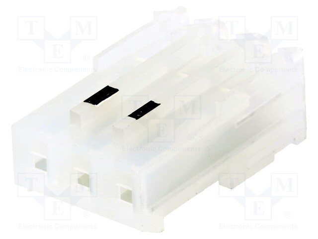 Plug; wire-board; female; PIN: 3; 3.96mm; IDC; for cable; MAS-CON