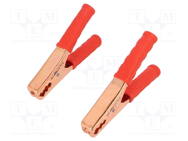 Crocodile clip; 200A; Grip capac: max.200mm; Overall len: 150mm