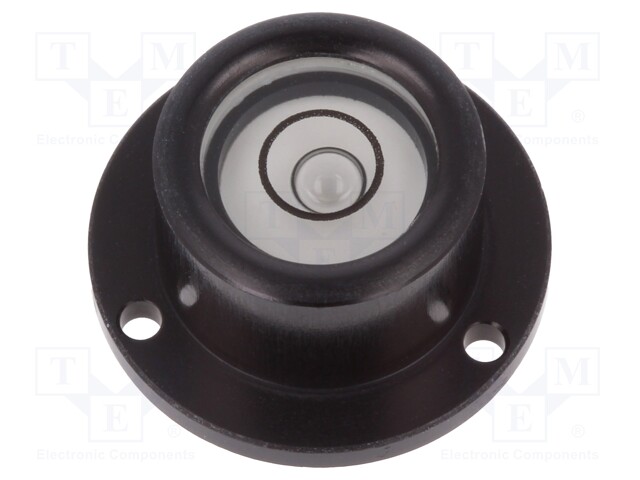 Spirit level; mounting flange, for bolting surface; H: 10mm
