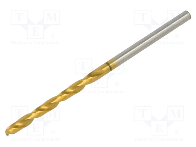 Drill bit; for metal; Ø: 2.3mm; L: 53mm; Working part len: 27mm