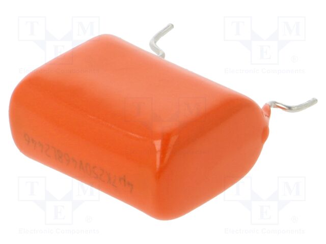 Capacitor: polypropylene; 4.7uF; 22.5mm; ±10%; 14.9x28x26mm