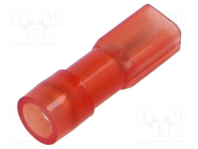 Terminal: flat; 2.8mm; 0.8mm; female; 0.5÷1mm2; crimped; for cable