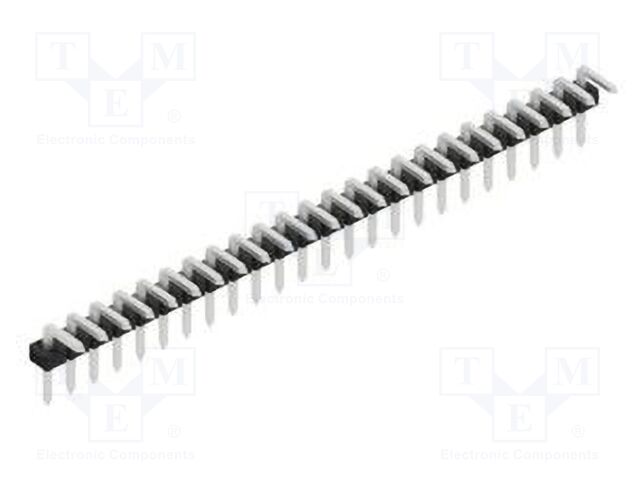 Connector: pin strips; pin header; male; PIN: 24; 2mm; THT; 1x24