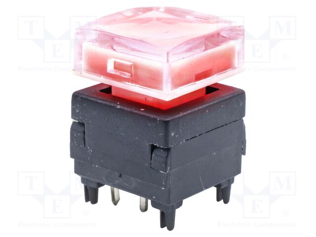 Switch: push-button; Pos: 2; SPST; 0.012A/12VDC; Leads: for PCB