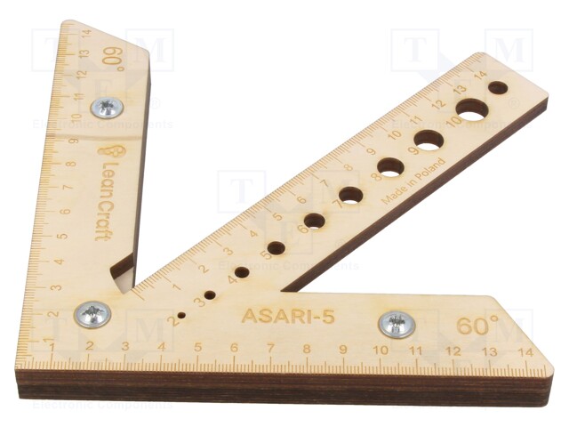 Try square; for centering; L: 150mm