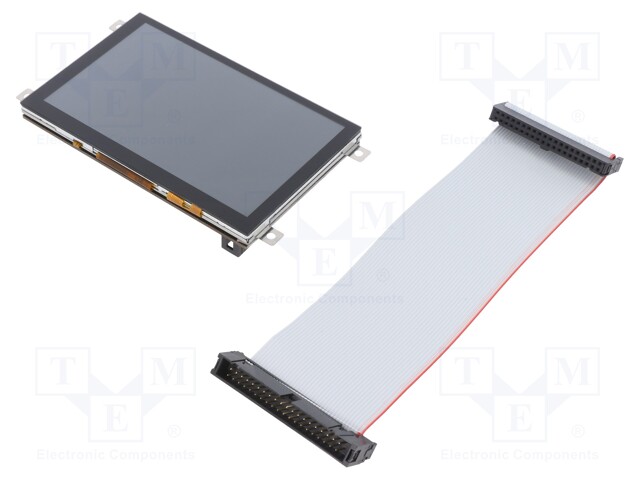 Display: TFT; 5"; 800x480; 108x64.8mm; Interface: 8080; pin strips