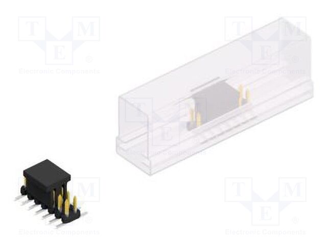 Connector: pin strips; pin header; male; PIN: 14; 2mm; SMT; 2x7; 100V