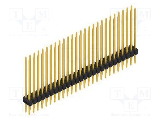 Connector: pin strips; pin header; male; PIN: 52; 2.54mm; THT; 2x26