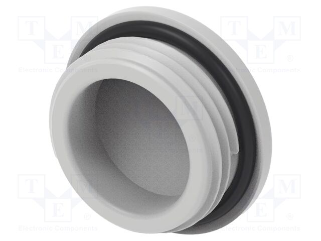 Stopper; polyamide; light grey; IP68; Entrelec; Gland: PG11; 6mm