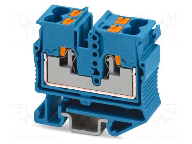 Splice terminal: rail; 24A; 800V; push-in; PA; L: 32.1mm; 0.14÷4mm2