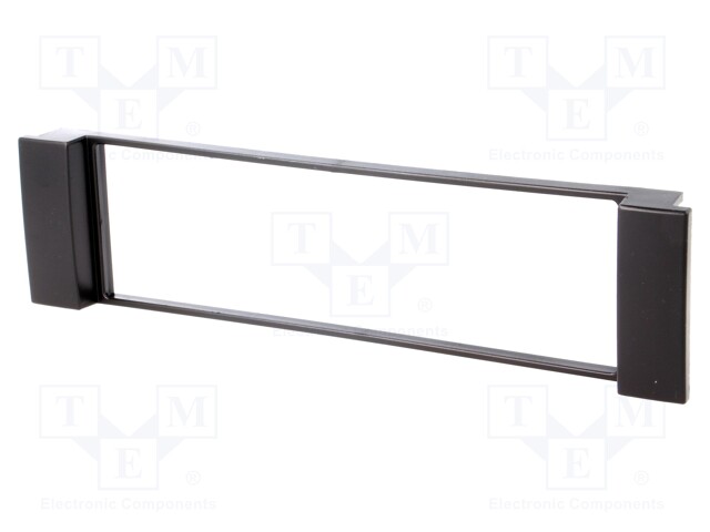 Radio mounting frame; Audi,Seat; 1 DIN; black