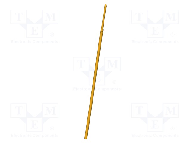 Needle-like test probe; Operational spring compression: 4.3mm