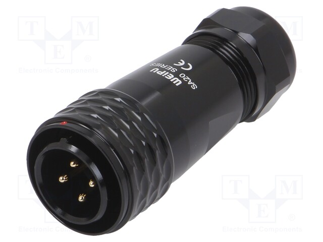 Circular; SA20; IP67; soldering; -40÷85°C