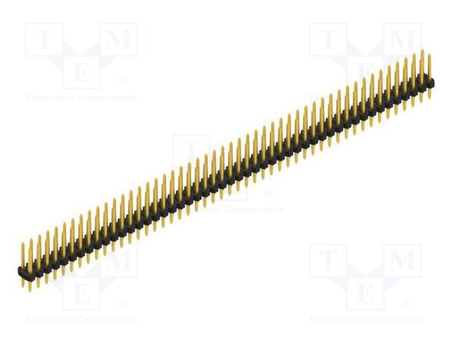 Connector: pin strips; pin header; male; PIN: 98; 2mm; THT; 2x49